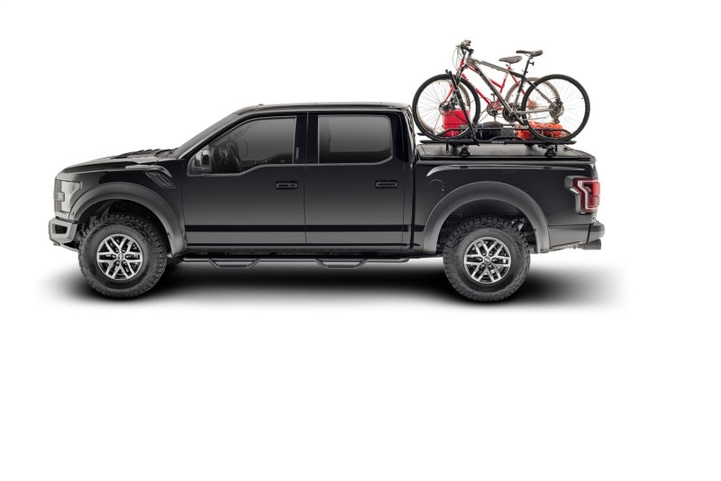 N-Fab Nerf Step 15-17 Ford F-150 SuperCrew - Tex. Black - Cab Length - 3in