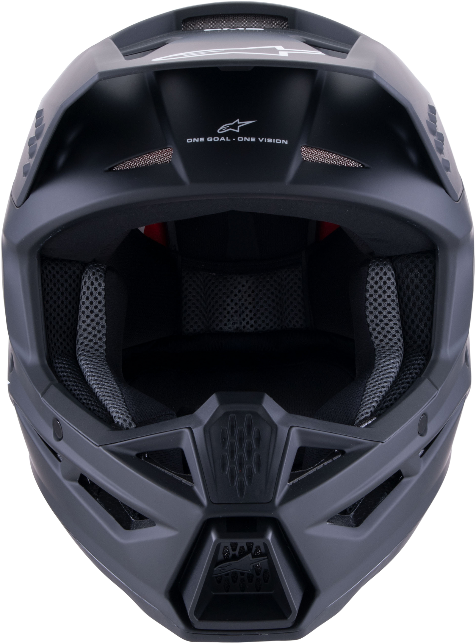 Sm3 Solid Helmet Black Matt Lg