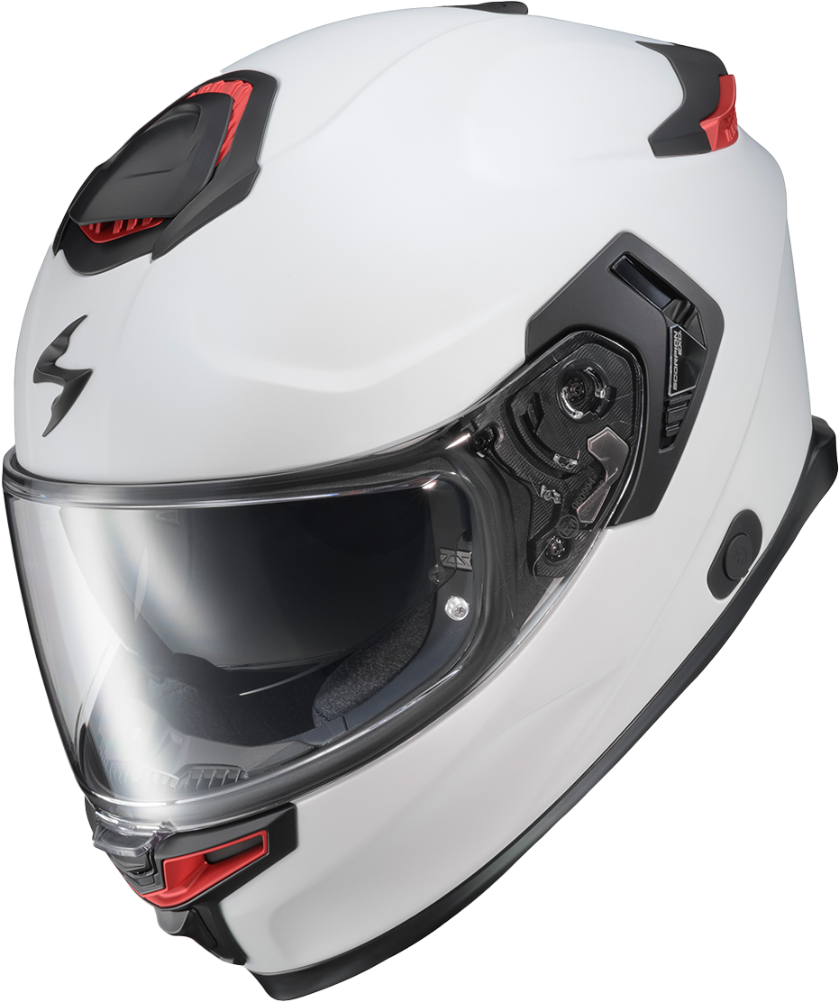 Exo Eclipse Full Face Helmet Matte Pearl White 2x
