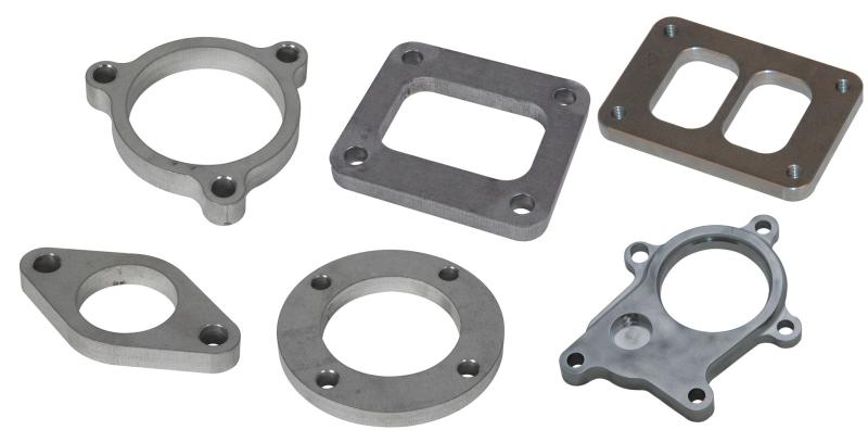 Vibrant Exhaust Manifold Flange for GM LT1/L98/LB9 SM Block (Dport) - Sold in Pairs