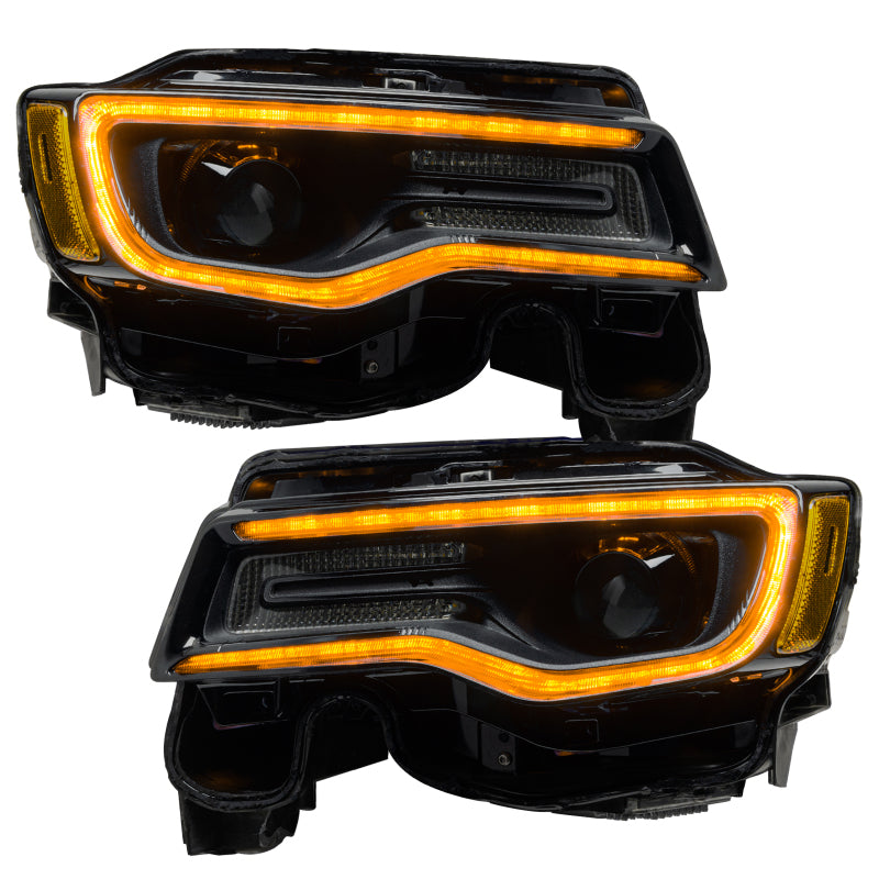 Oracle 1421 Jeep Grand Cherokee Dynamic Headlight DRL Upgrade Kit ColorSHIFT Dynamic SEE WARRANTY