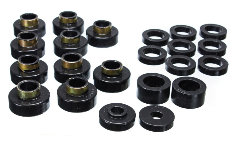 Energy Suspension CJ5-7 Body Mounts - Black
