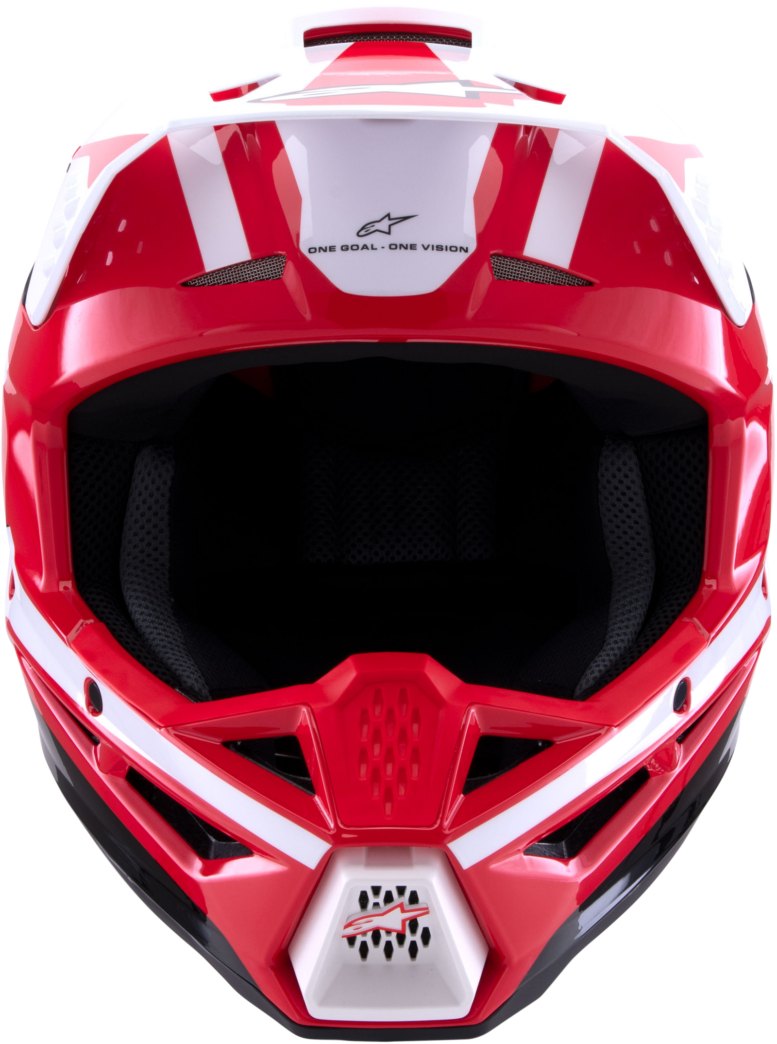 Sm3 Heat Helmet Red/White/Black Glossy 2x