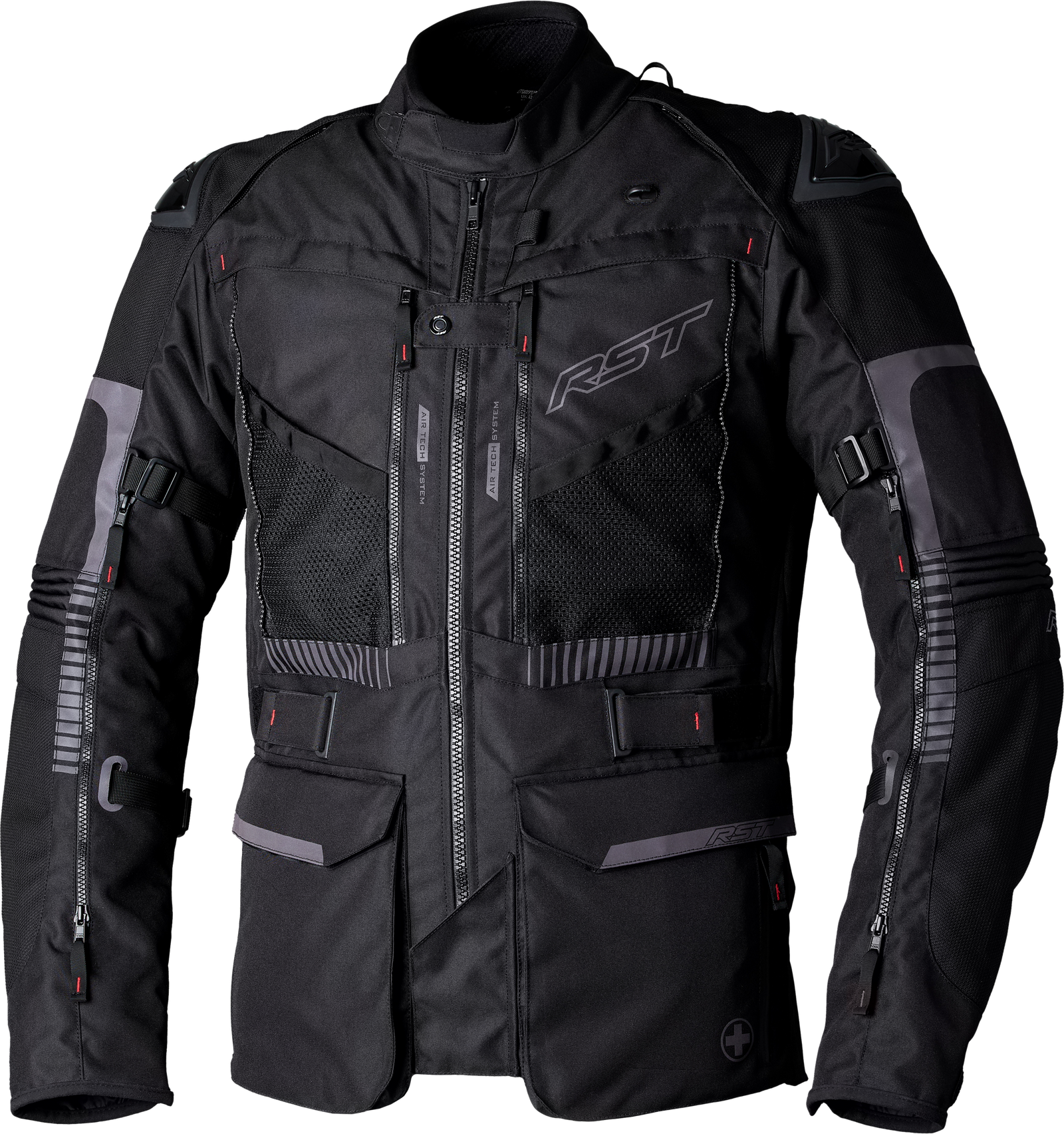 Pro Series Ranger Ce Jacket Black/Black Textile Lg