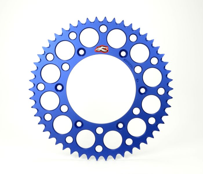 RENTHAL REAR ULTRALIGHT SPROCKET BLUE GROOVED 47T