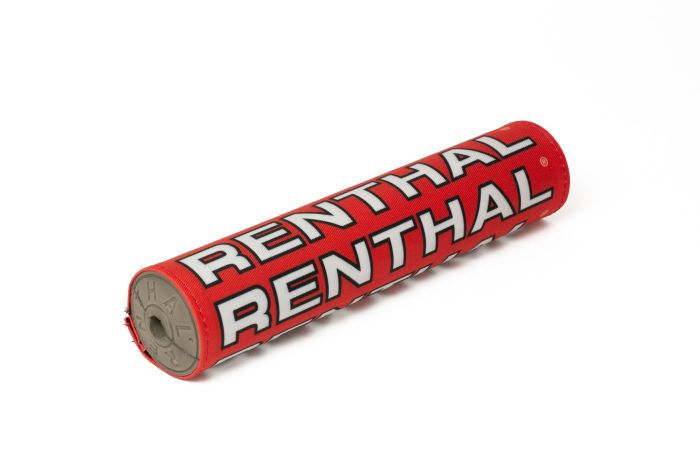 RENTHAL SX PAD 10IN RED/WHITE RETRO