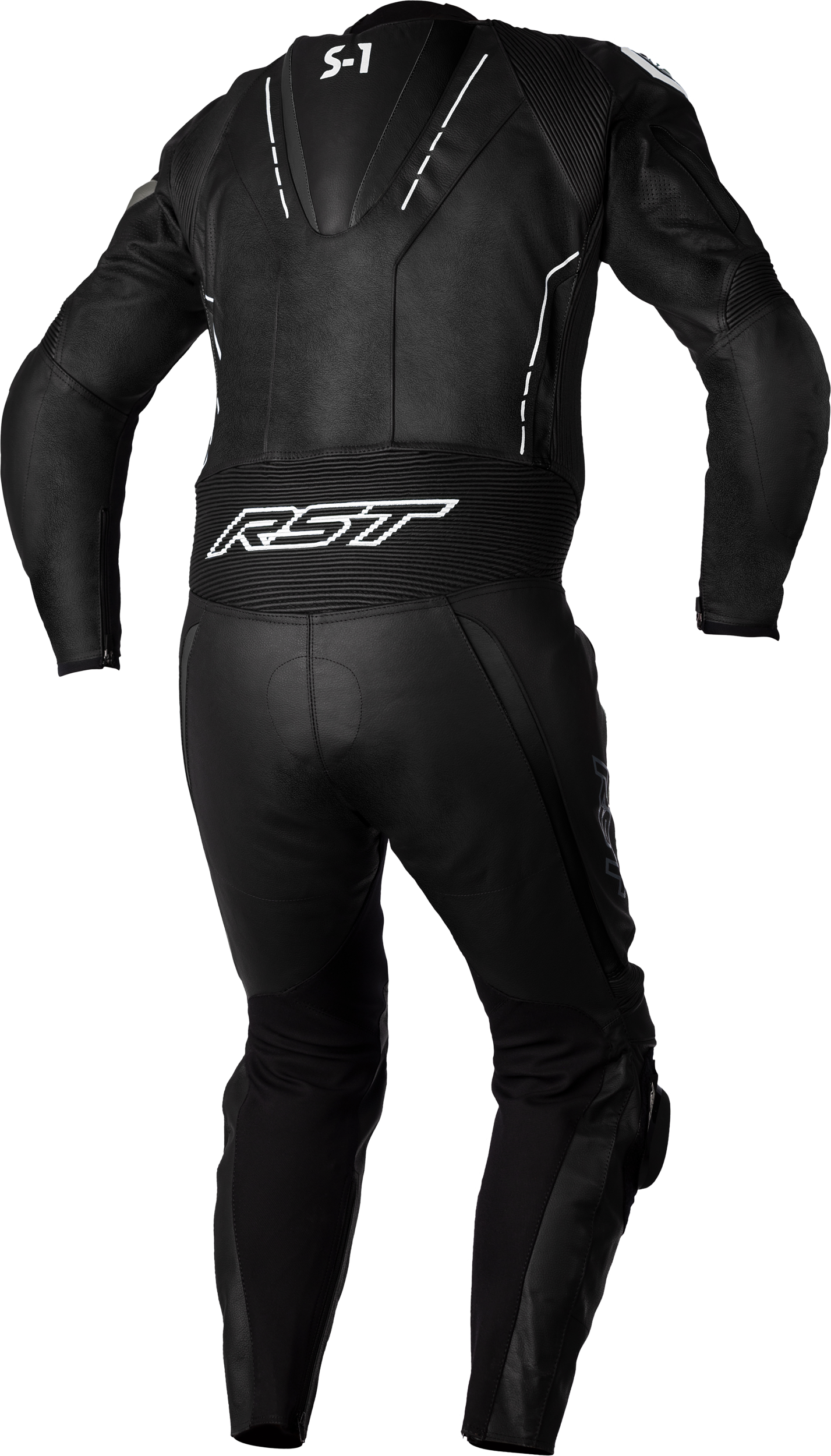 S1 Ce Suit Blk/Blk/Whi Leather 3xl