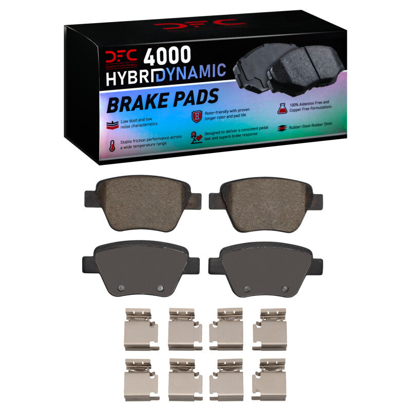 DFC 05-16 Audi A3 Quattro Rear 4000 HybriDynamic Brake Pads and Hardware Kit
