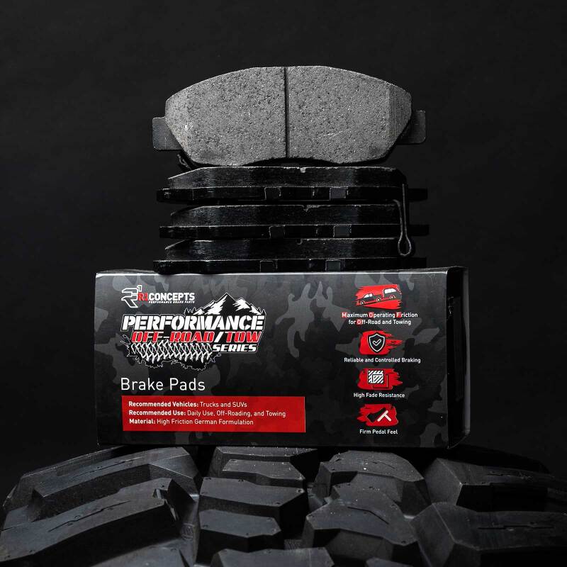 R1 03-24 Toyota 4Runner Rear Performance Off-Road/Tow Brake Pads & Hardware Kit