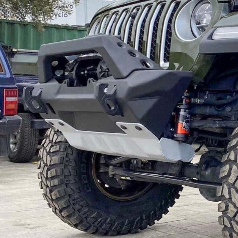 Rival 2007-2026 Jeep Wrangler 2020-2026 Jeep Gladiator Front Aluminum Bumper