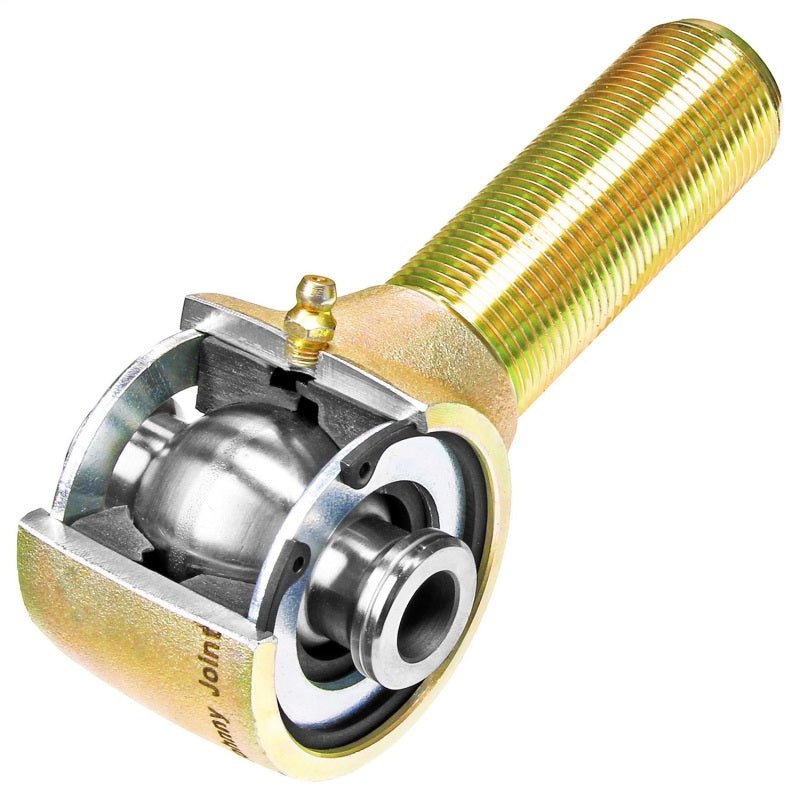 RockJock Johnny Joint 2 1/2in Forged 2.440in X .468in Offset Ball 1 1/4in-12 RH Thread Shank