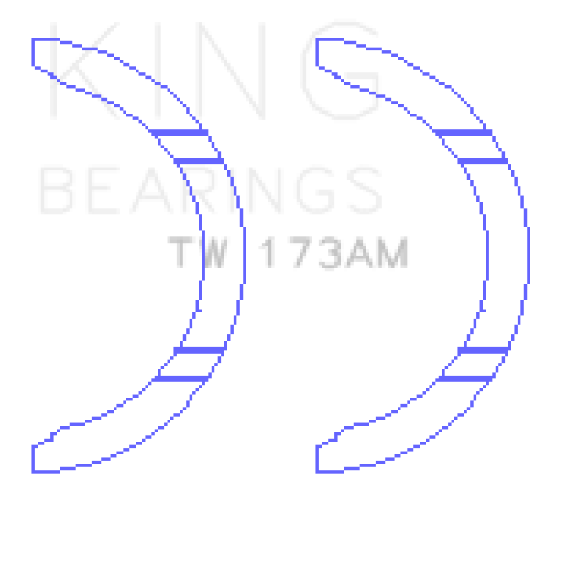 King Engine Bearings 4G63/4G64 7 Bolt EVO V-IX Thrust Washer Set