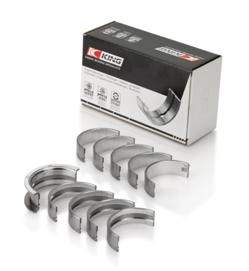 King 91-04 Nissan 146CI/2.4L KA24DE L4/89-97 146CI/2.4L KA24E L4 Main Bearing Set - Size +0.25mm
