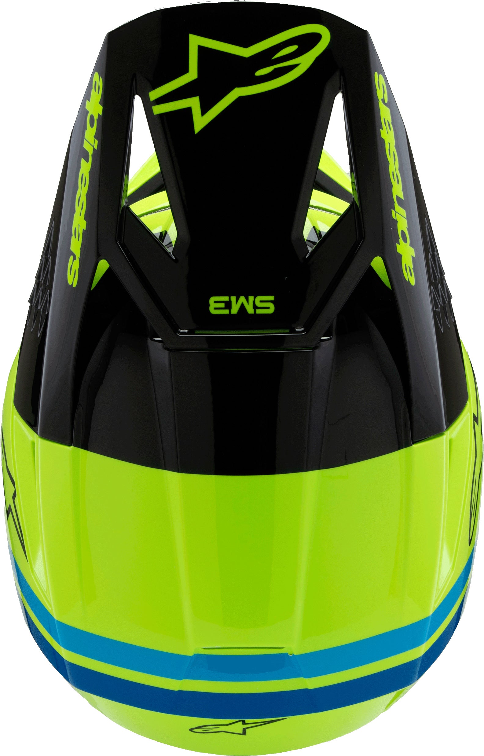Sm3 Youth Radium Helmet Ylw Fluo/Blk/Blue Ys