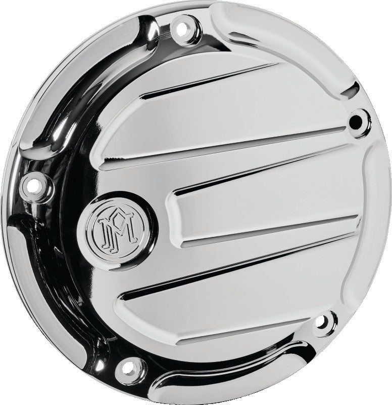 Performance Machine Derby Cover Scallop - Chrome