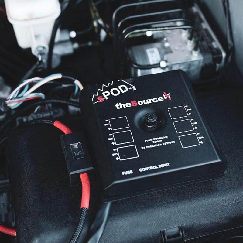 sPOD SourceLT w/Mini6 for Universal 84in Battery Cables