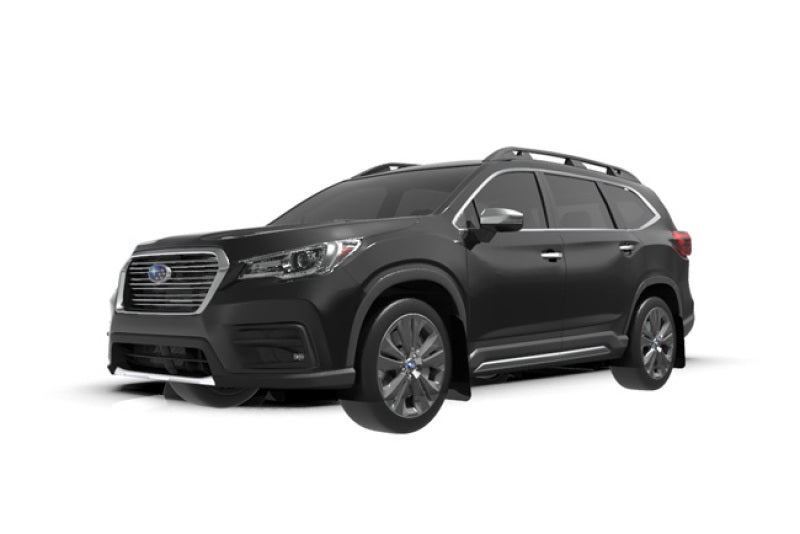 Rally Armor 18-25 Subaru Ascent Black UR Mud Flap w/Silver Logo