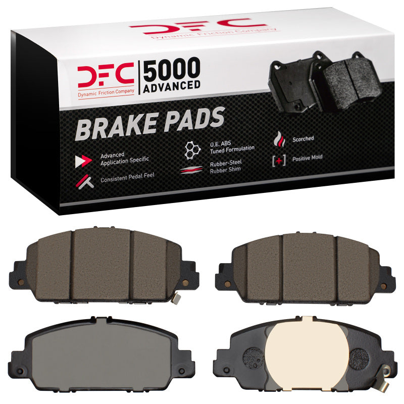 DFC 13-25 Honda Accord Sedan Front 5000 Advanced Ceramic Brake Pads