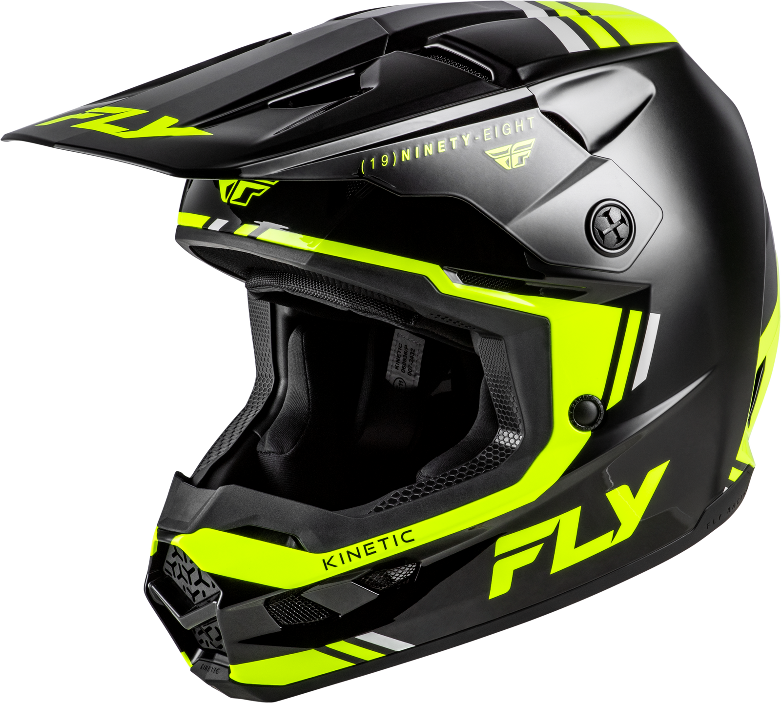 Kinetic Verdict Helmet Black/Hi Vis/Grey Sm