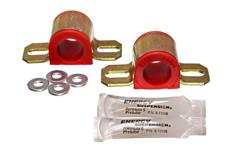 Energy Suspension Ford Red 1 1/8in Dia 2 1/2in Tall inBin Style Sway Bar Bushing Set