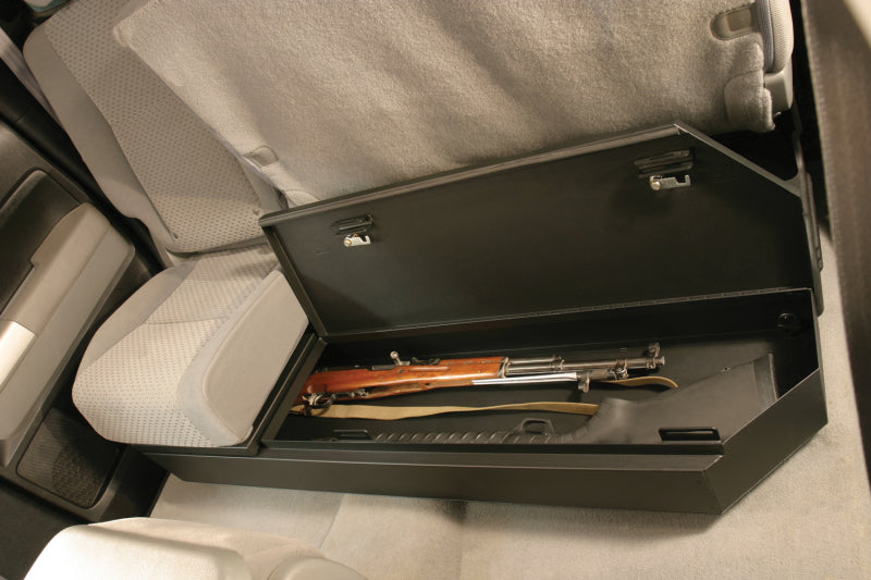 Tuffy 07-21 Toyota Tundra Double Cab Underseat Lockbox W/ Keyed Lock