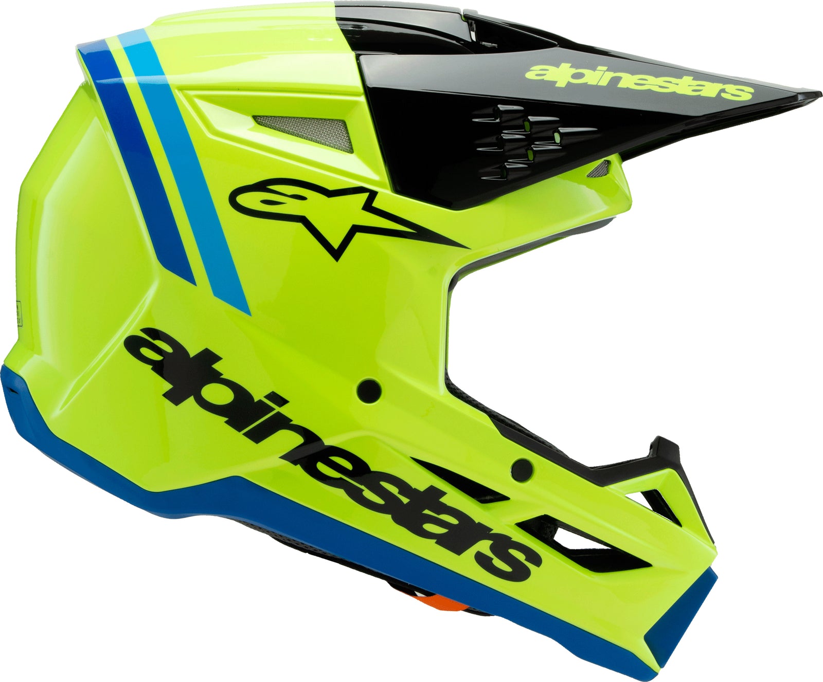 Sm3 Youth Radium Helmet Ylw Fluo/Blk/Blue Ys