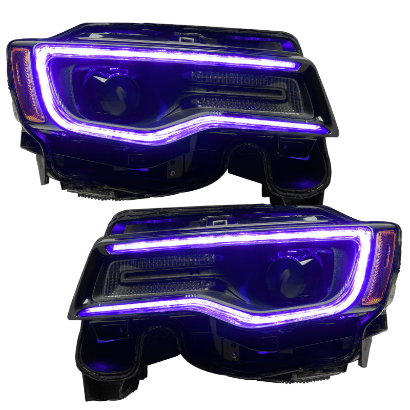 Oracle 1421 Jeep Grand Cherokee Dynamic Headlight DRL Upgrade Kit ColorSHIFT Dynamic SEE WARRANTY