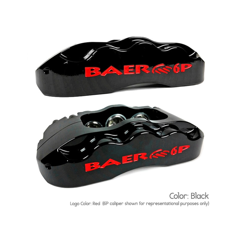 Baer Brakes C5/C6 Corvette Based Spindles & Hubs 14in Pro+ Front SDZ Brake Kit - Black