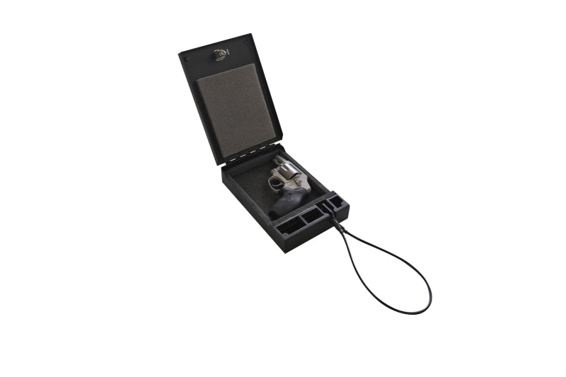 Tuffy Portable Safe- 10Inlx6 1/2Inwx2Int- Foam Lined