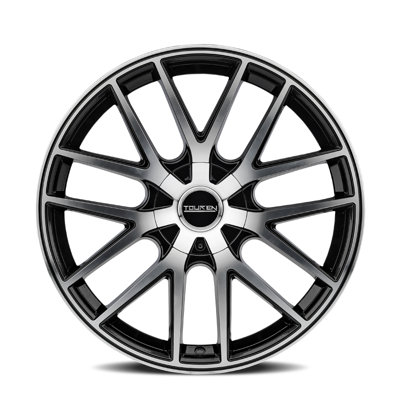 Touren 3260 TR60 18x8 / 5x112/120 BP / 40mm Offset / 74.1mm Hub Gloss Black Machined Wheel