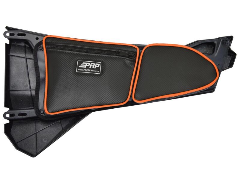 PRP Polaris RZR Front Door Bag with Knee Pad (Driver Side)- Black