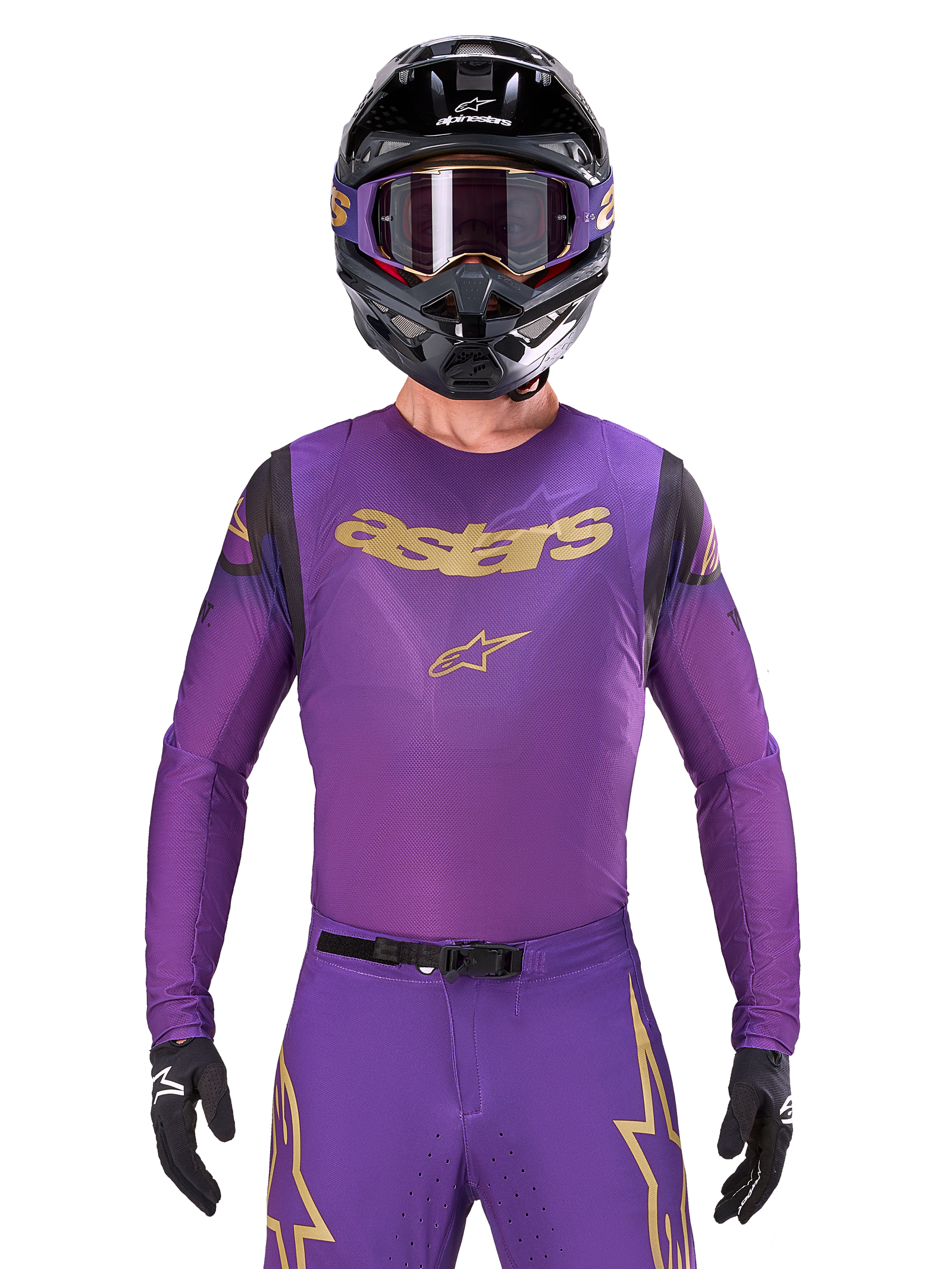 Supertech Le Champ Jersey Ultraviolet/Gold/Black Lg