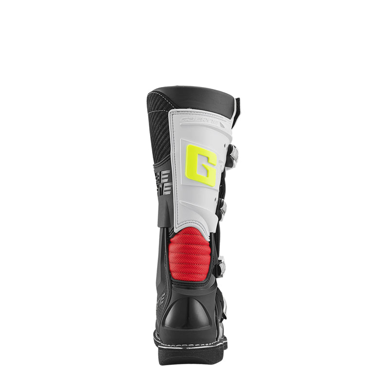 Gaerne GXJ Boot Black/White/Red Size Youth - 6