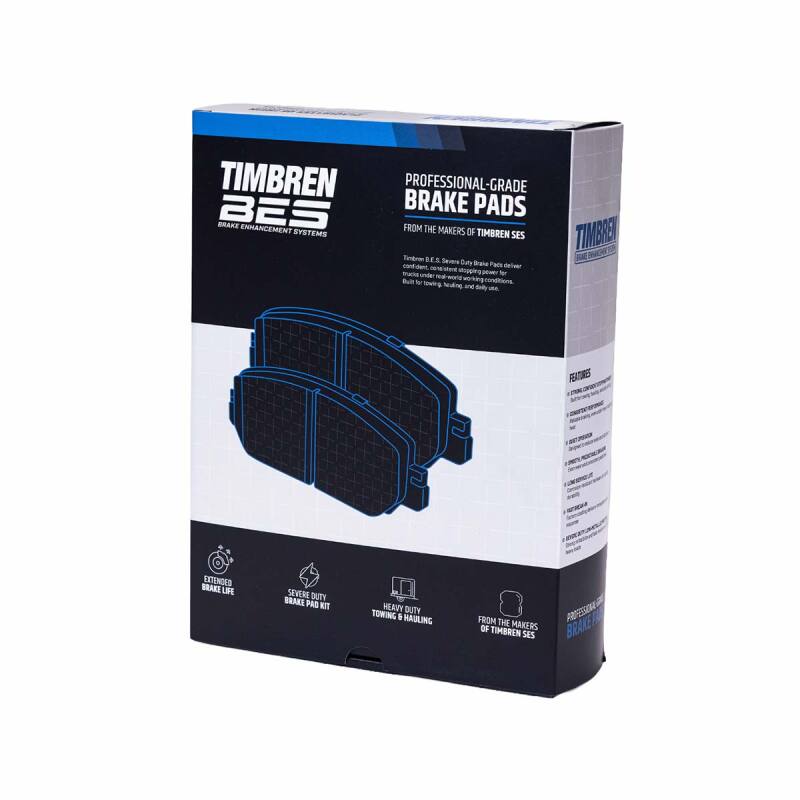 Timbren 23-26 Ford F-250/F-350 SD BES Severe Duty Semi-Metallic Brake Pads - Front