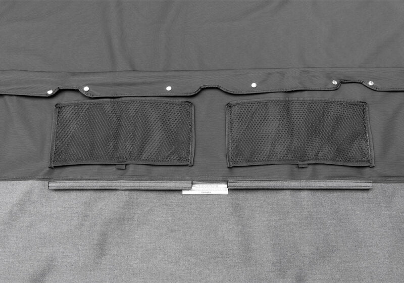 Rampage 2007-2018 Jeep Wrangler(JK) Unlimited 4-Door Trailview Tonneau Top - Black Diamond