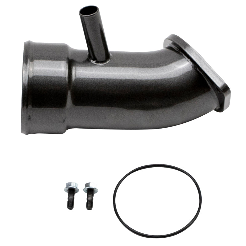 Wehrli 17-19 Chevrolet 6.6L L5P Duramax 3.5in Intake Horn w/PCV Port - Gloss Black