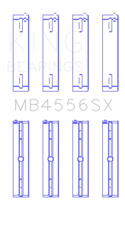 King Engine Bearings VM Motori A630/L630 Ecodiesel 3.0L Main Bearing Set