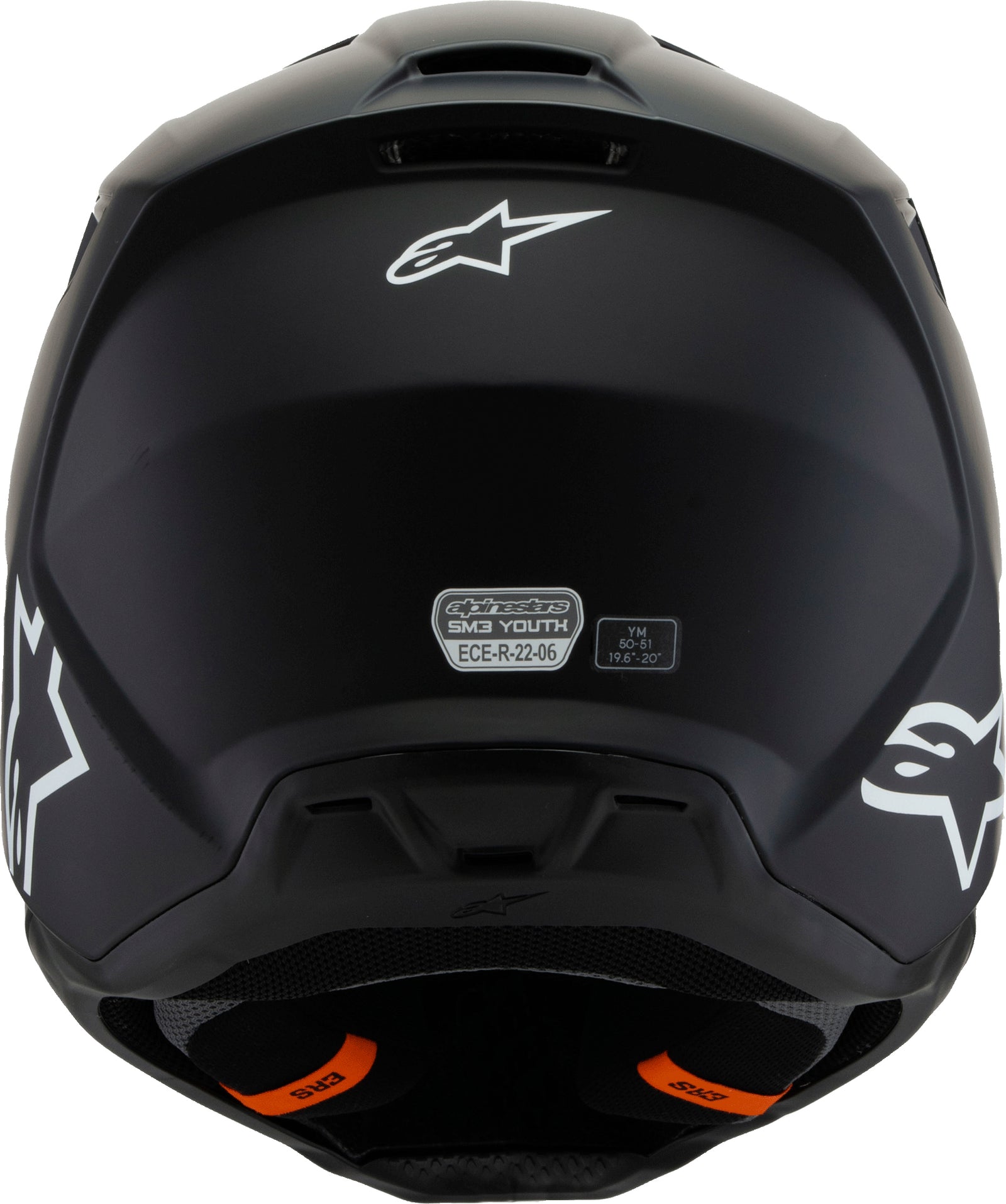 Sm3 Youth Solid Helmet Black Matte Ym