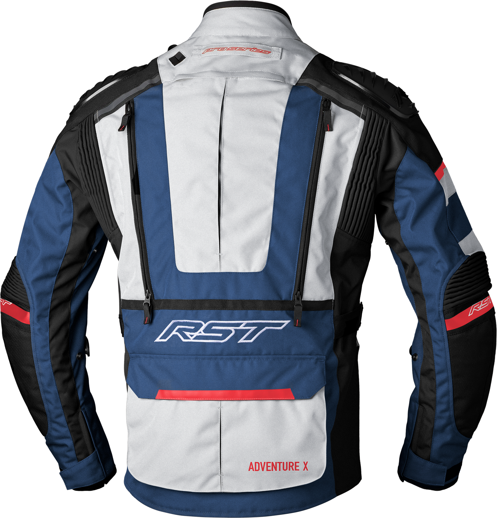 Pro Series Adventure X Ce Jacket Sil/Blu/Red Textile 2xl