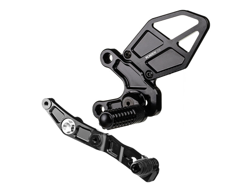 Vortex Racing Rear Set - Black