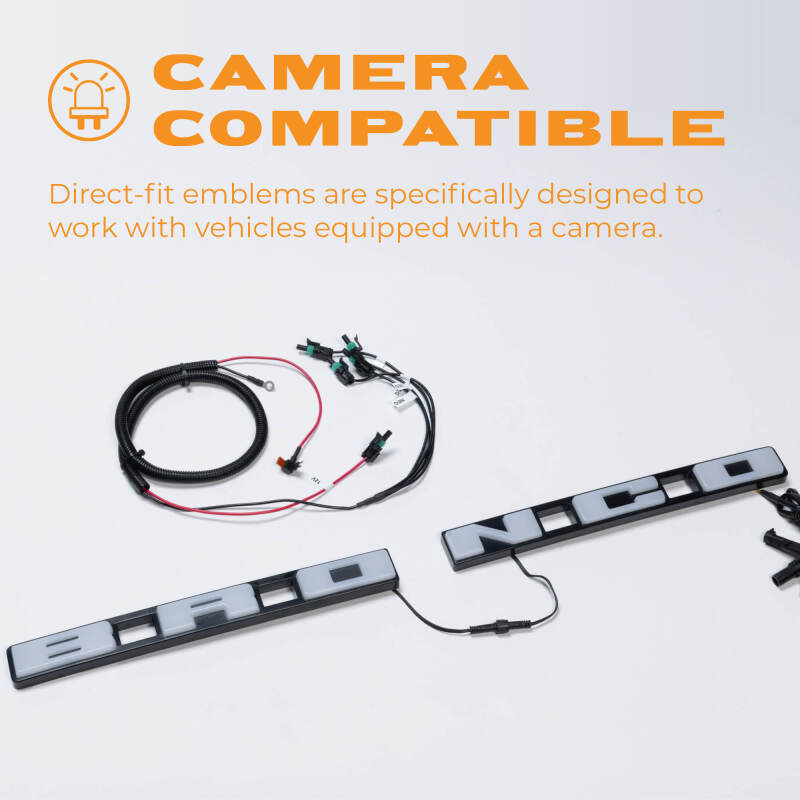 Putco 21-23 Ford Bronco Emblem (Does Not Fit Front Camera Models)