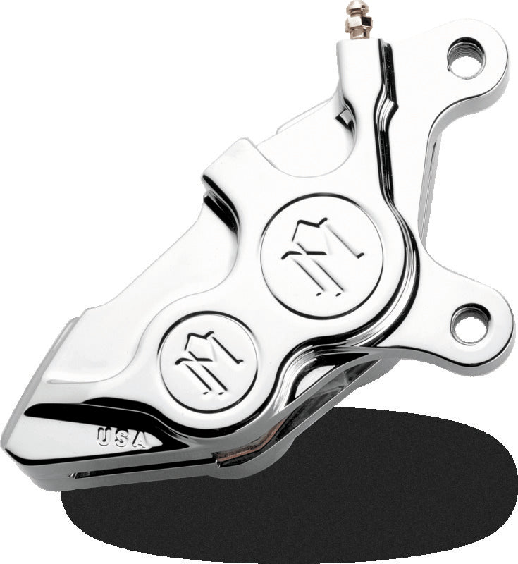 Performance Machine 00-17 HD Caliper 137x4B Left 11.5in - Chrome