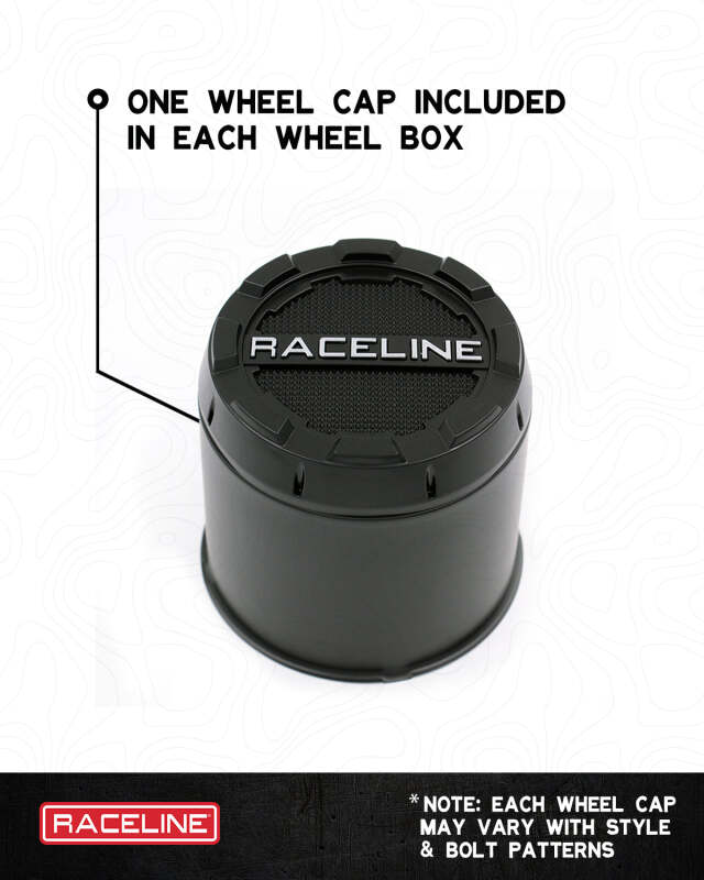 Raceline 951B Ryno 18x9in / 8x170 BP / 18mm Offset / 130.81mm Bore - Satin Black Wheel