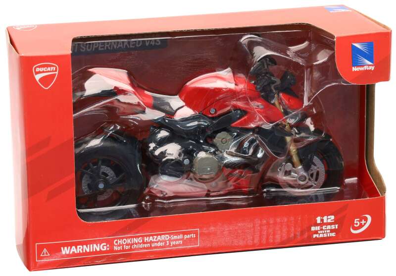 New Ray Toys Ducati Street Fighter V4 Red Scale 1:12