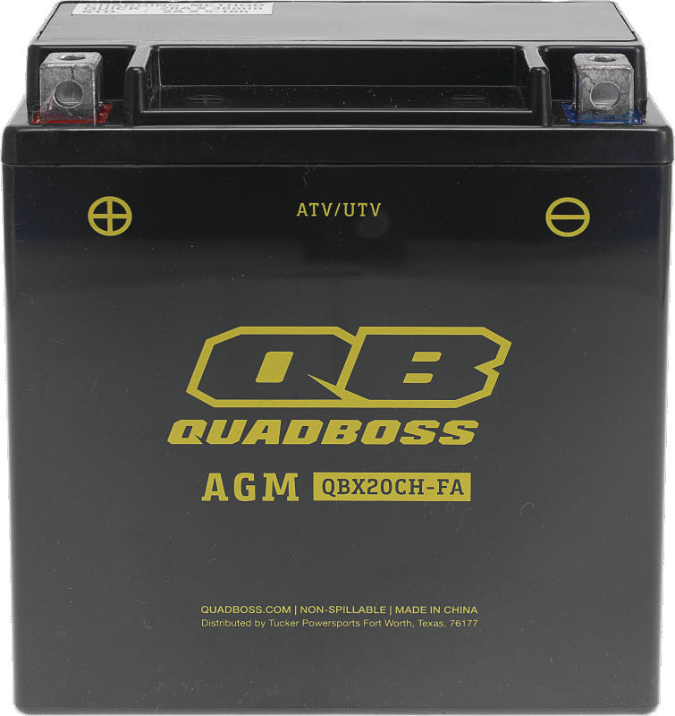 QuadBoss Maintenance-Free AGM Battery QBX20CH-FA