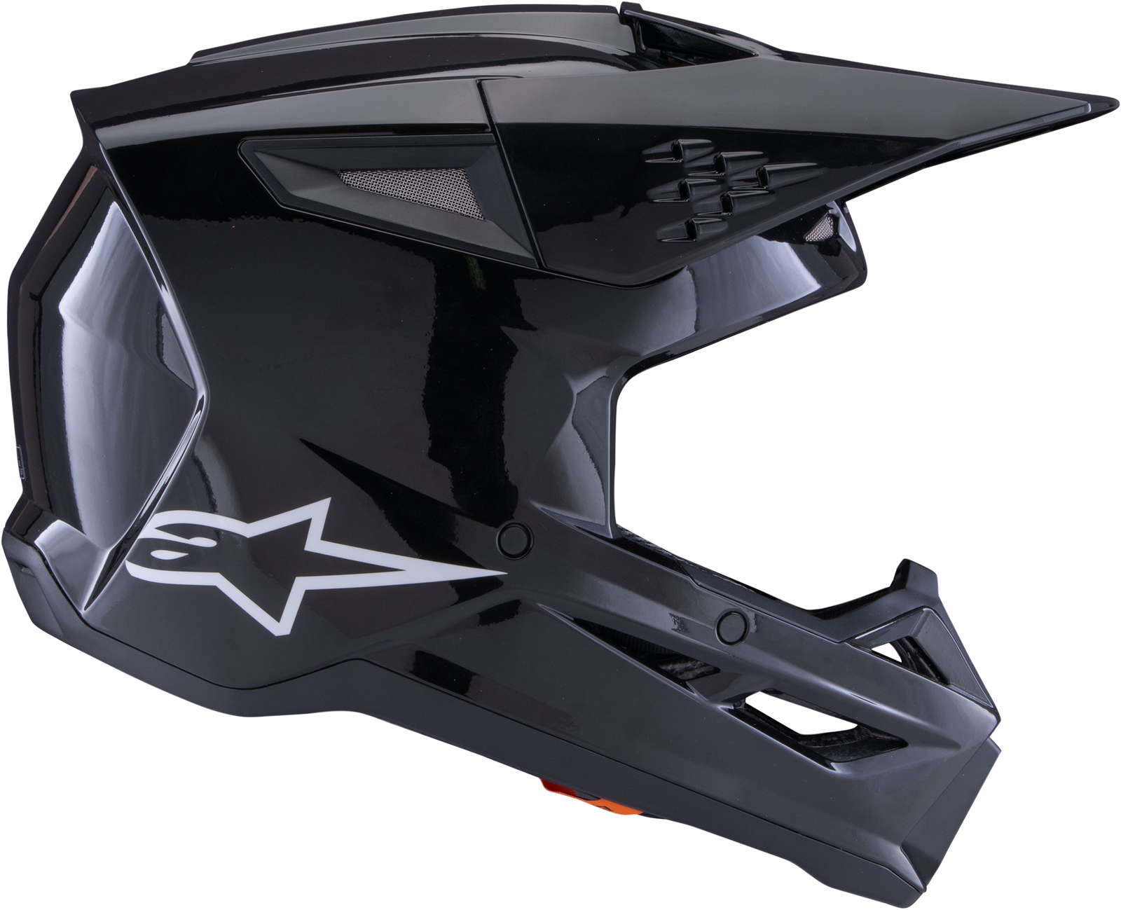 Sm3 Solid Helmet Black Glossy Sm
