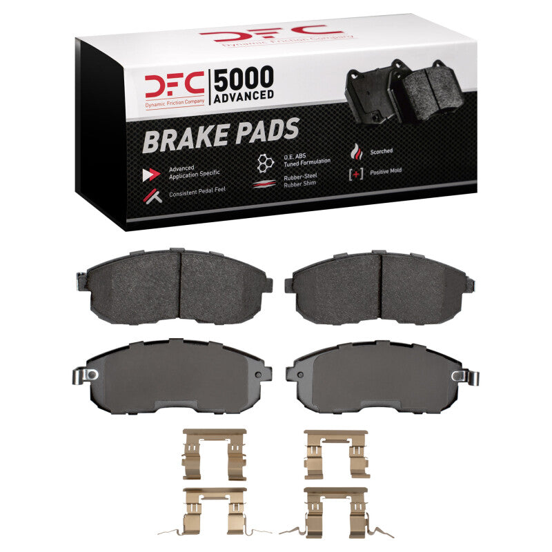 DFC 02-19 Infiniti I35 Front 5000 Advanced Ceramic Brake Pads and Hardware Kit