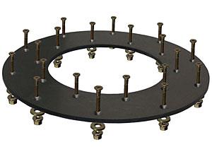 Fidanza Friction Plate Kit Hardware Pack (21 pcs hardware only)