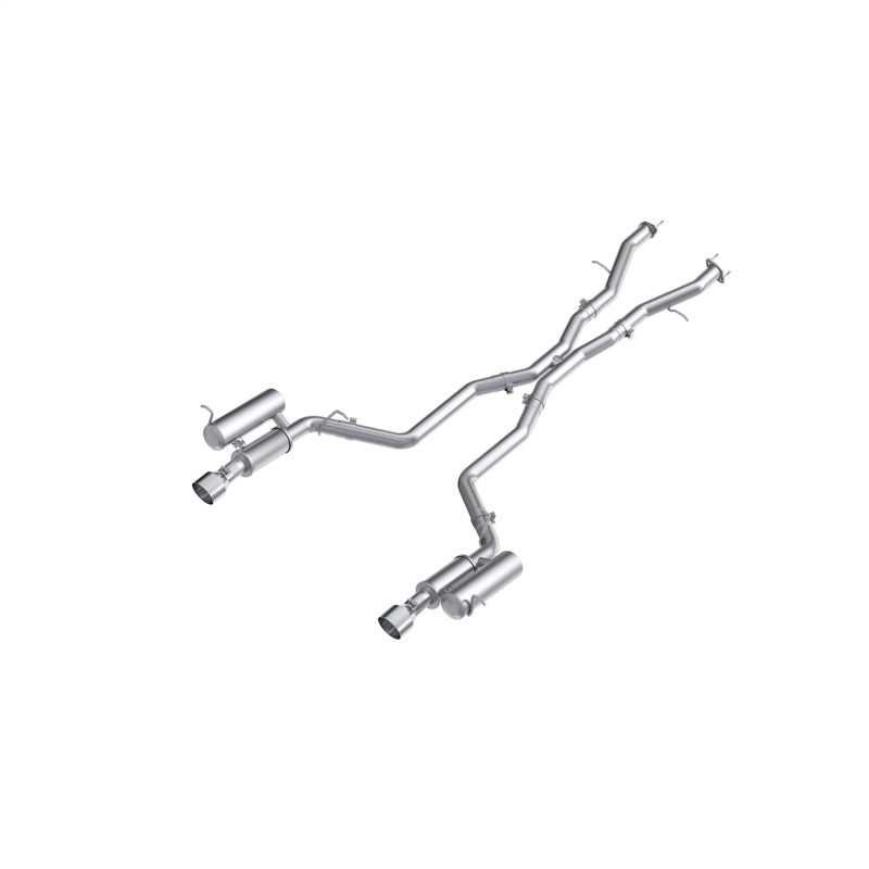 MBRP 2011+ Dodge Durango AL Series 3.0in Cat-Back Dual Rear Exit Exhaust