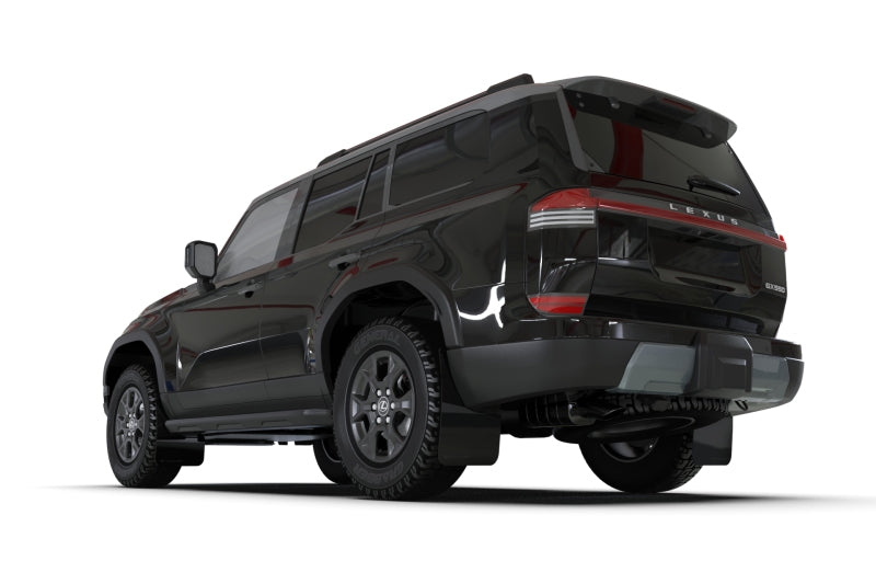 Rally Armor 2024+ Lexus GX-550 Overtrail Black UR Mud Flap Dark Grey Logo